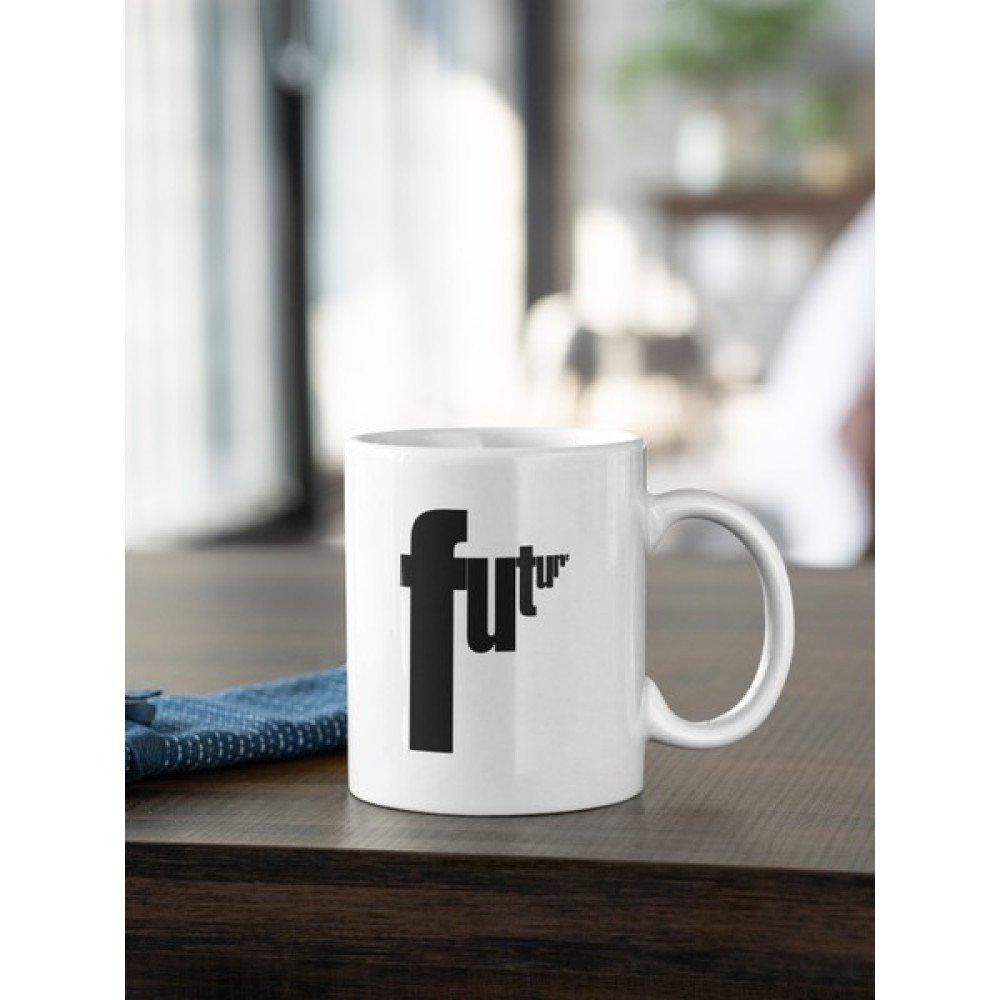 Kio Tasarım Future Yazı Baskılı Kahve Çay Kupası Baskılı Kahve Çay Kupası Kupa Beyaz Porselen Mug Sevgililer-İş Arkadaşı-Doğum-Günü Hediyesi Hediye Fincan / Bardak / Kahve Takımı Fiyatı