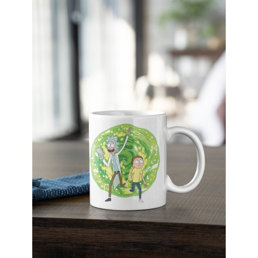Kio Tasarım Rick and Morty karakter 2 Baskılı Kahve Çay Kupası Kupa Beyaz Porselen Mug Sevgililer-İş Arkadaşı-Doğum-Günü Hediyesi Hediye Fincan / Bardak / Kahve Takımı Fiyatı