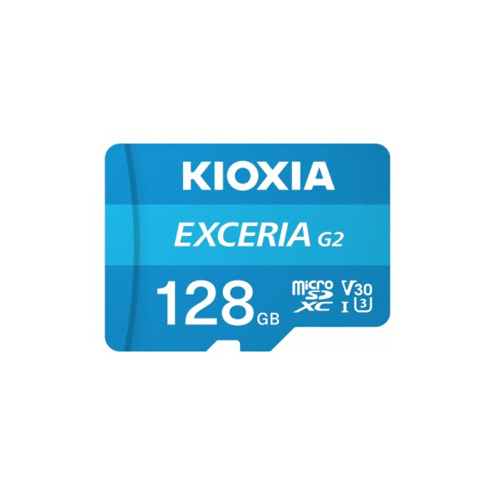 Kioxia 128GB Exceria G2 Micro SDXC A1 UHS1 V30 U3 4K Kayıt Hafıza Kartı (LMEX2L128GG2)-SD Adaptörlü Hafıza Kartları Fiyatı