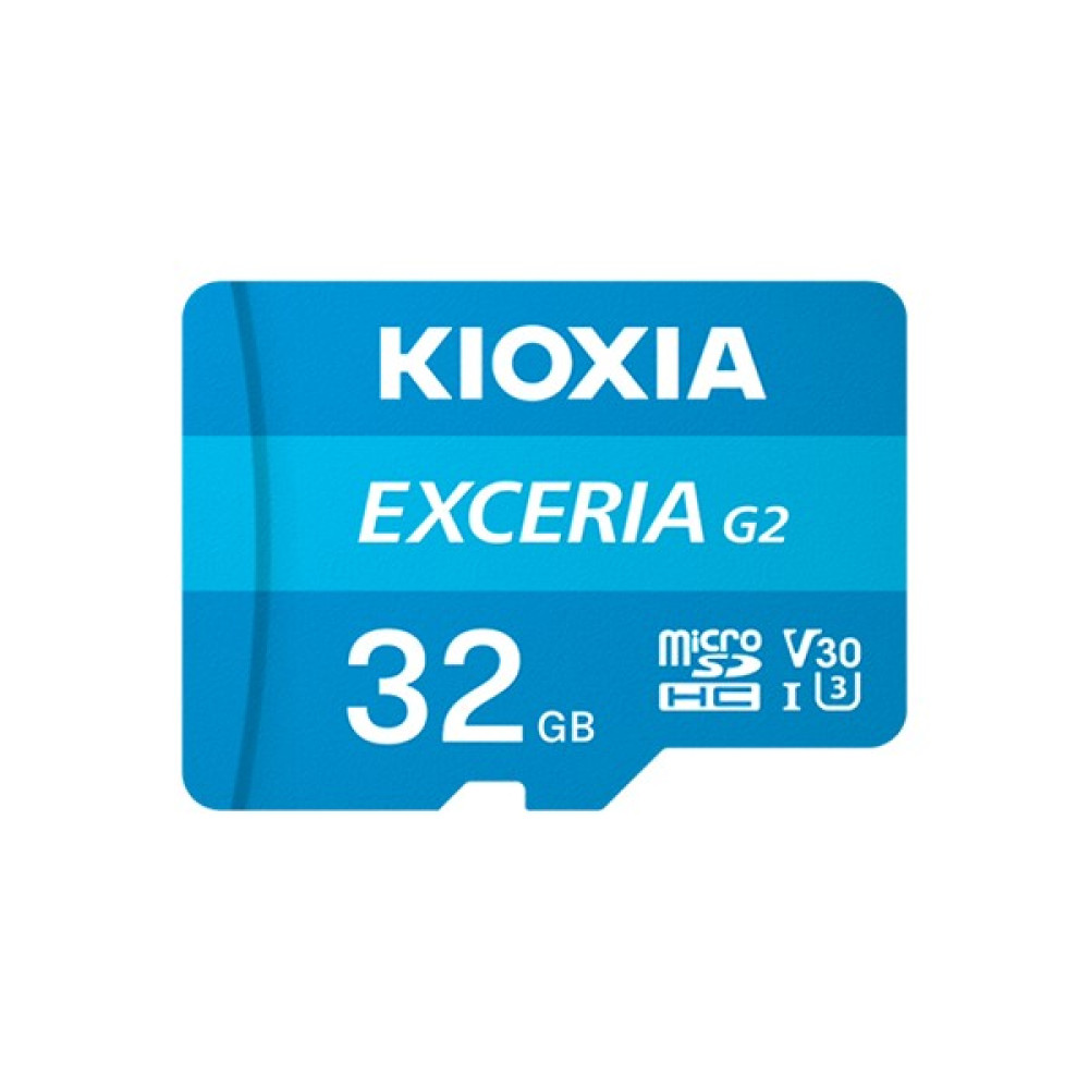 Kioxia 32GB Exceria G2 Micro Sdhc A1 Uhs1 V30 U3 4K Kayıt Hafıza Kartı (LMEX2L032GG2)-SD Adaptörlü Hafıza Kartları Fiyatı