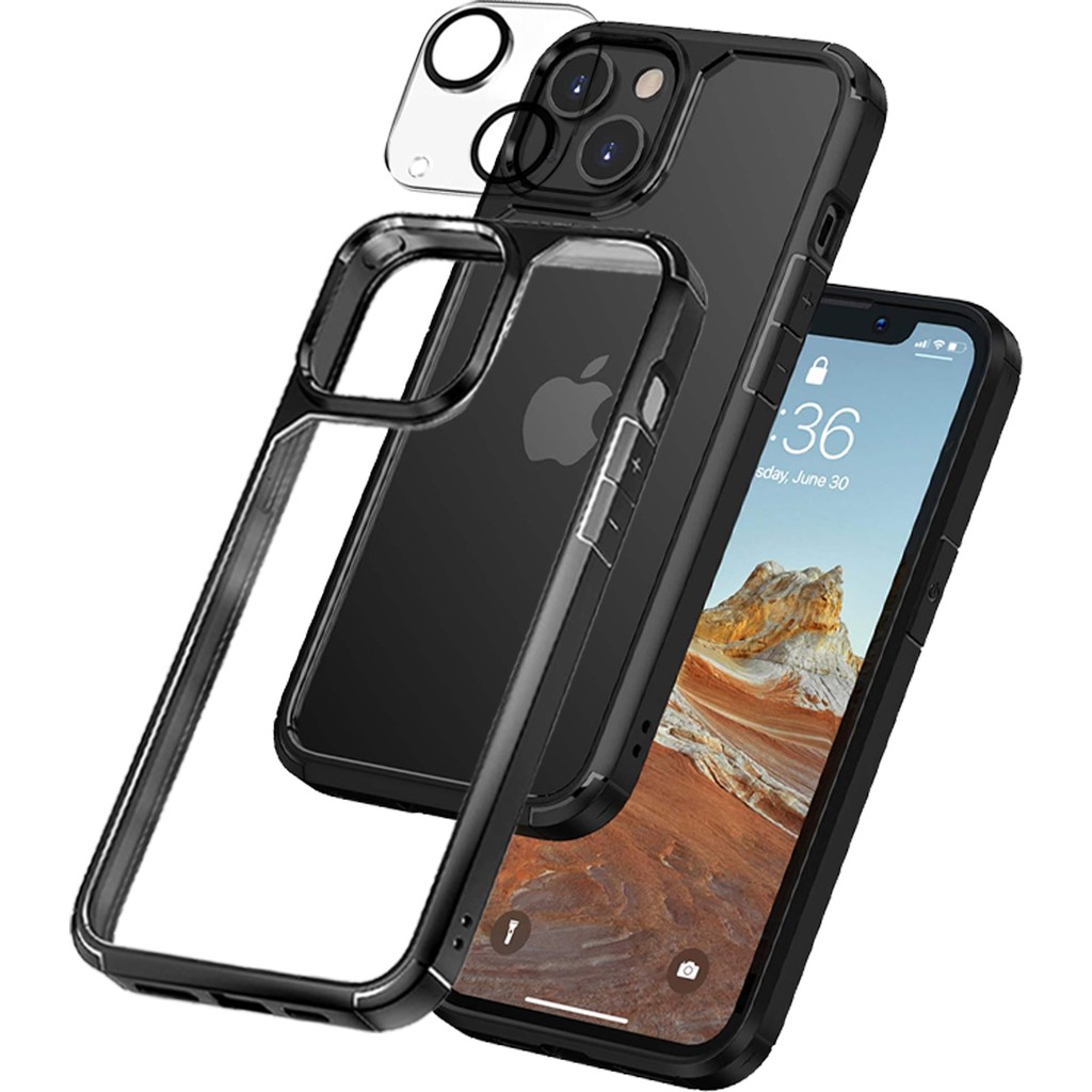 Kip GSM iPhone 13 6.1 Inç Için Tasarlanan 1 Paket Temperli Cam Ekran Koruyucu + 1 Paket Kamera Lens Koruyucu (Askeri Sınıf Koruma) Darbeye Dayanıkl... Cep Telefonu Ekran Koruyucusu Fiyatı