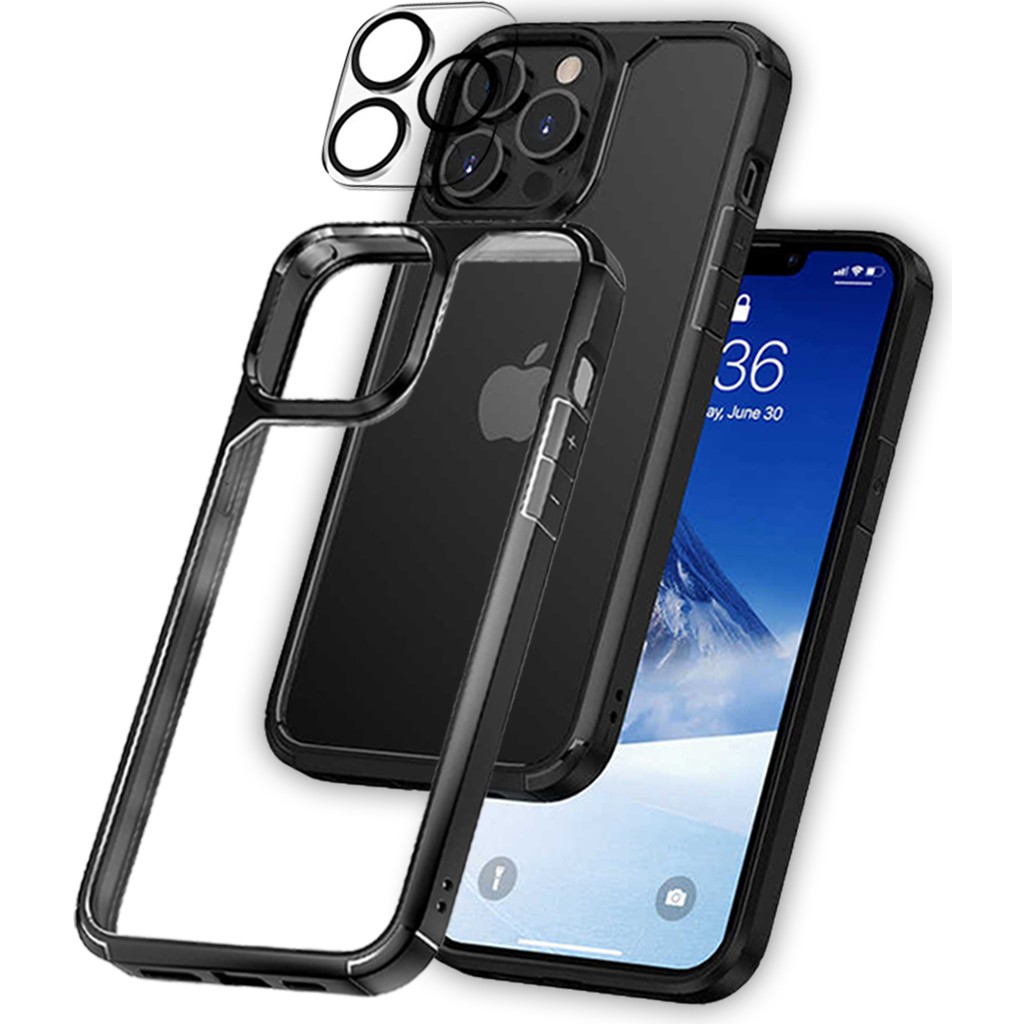 Kip GSM iPhone 13 Pro 6.1 Inç Için Tasarlanan 1 Paket Temperli Cam Ekran Koruyucu + 1 Paket Kamera Lens Koruyucu (Askeri Sınıf Koruma) Darbeye Daya... Cep Telefonu Ekran Koruyucusu Fiyatı