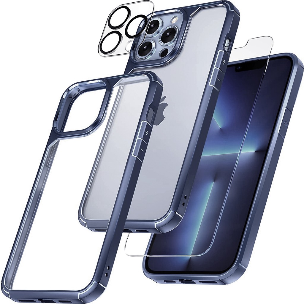 Kip GSM iPhone 13 Pro Max 6.7 Inç Için Tasarlanan 1 Paket Temperli Cam Ekran Koruyucu + 1 Paket Kamera Lens Koruyucu (Askeri Sınıf Koruma) Darbeye ... Cep Telefonu Ekran Koruyucusu Fiyatı