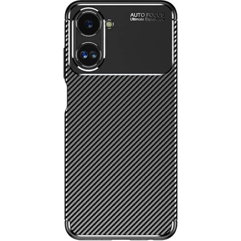 Kip GSM Realme 10 4g Kılıf Karbon Desenli Yüksek Kalite Negro Silikon Kapak - Siyah Cep Telefonu Kılıfı Fiyatı
