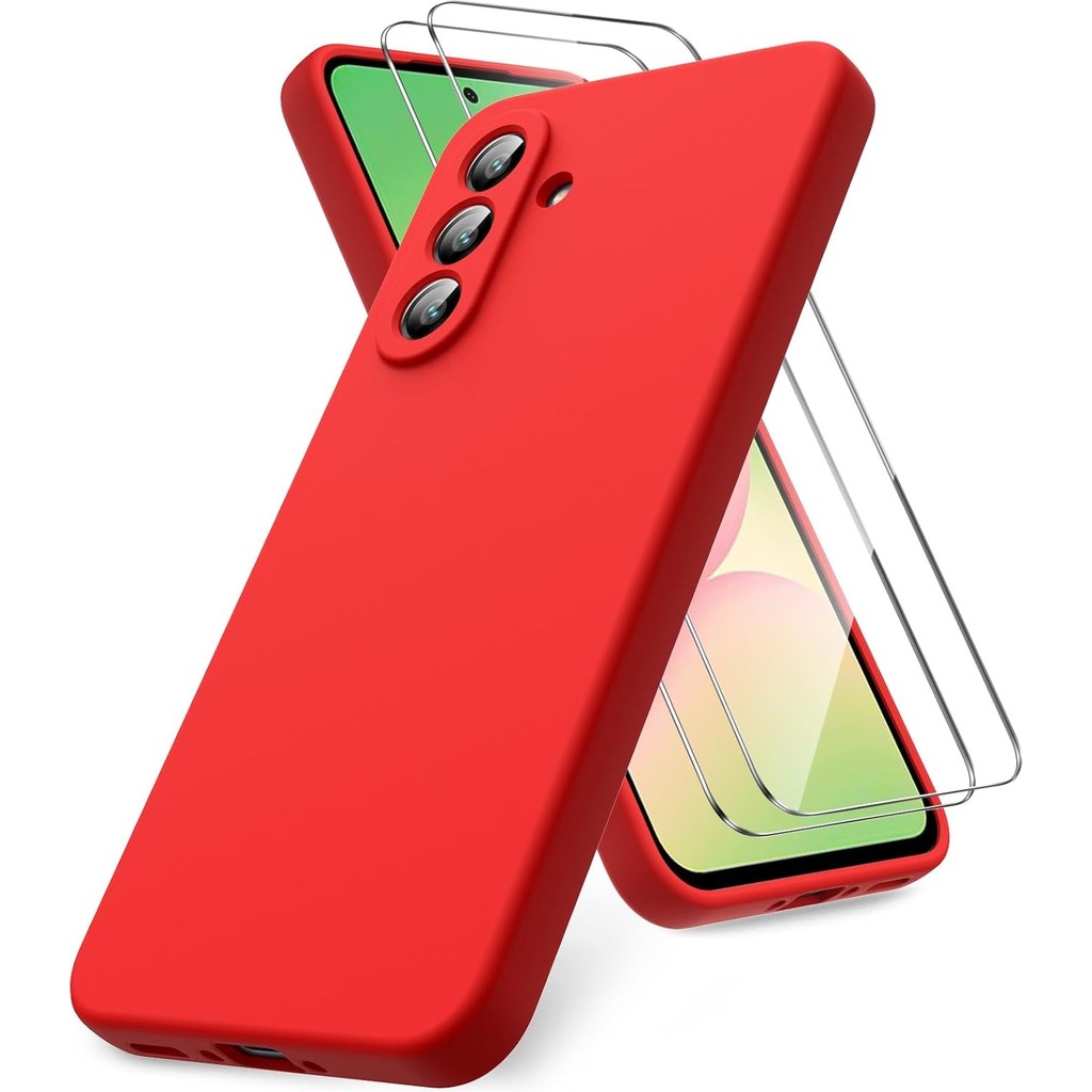 Kip GSM Samsung Galaxy S23 Uyumlu Ekran Koruyuculu Kılıf Çizilmez Içi Kadife Lansman Yumuşak Ince Kapak - Kırmızı Cep Telefonu Kılıfı Fiyatı