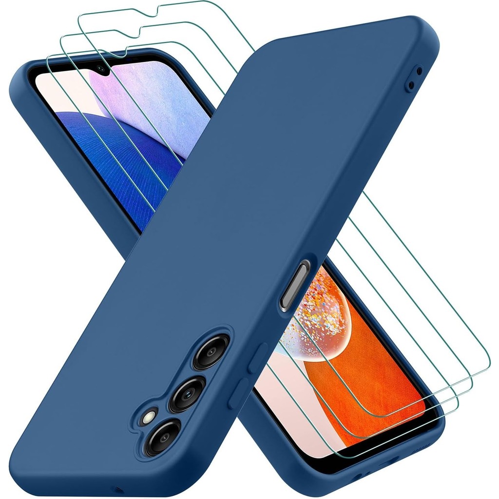 Kip GSM Samsung Galaxy S23 Uyumlu Ekran Koruyuculu Kılıf Çizilmez Içi Kadife Lansman Yumuşak Ince Kapak - Lacivert Cep Telefonu Kılıfı Fiyatı