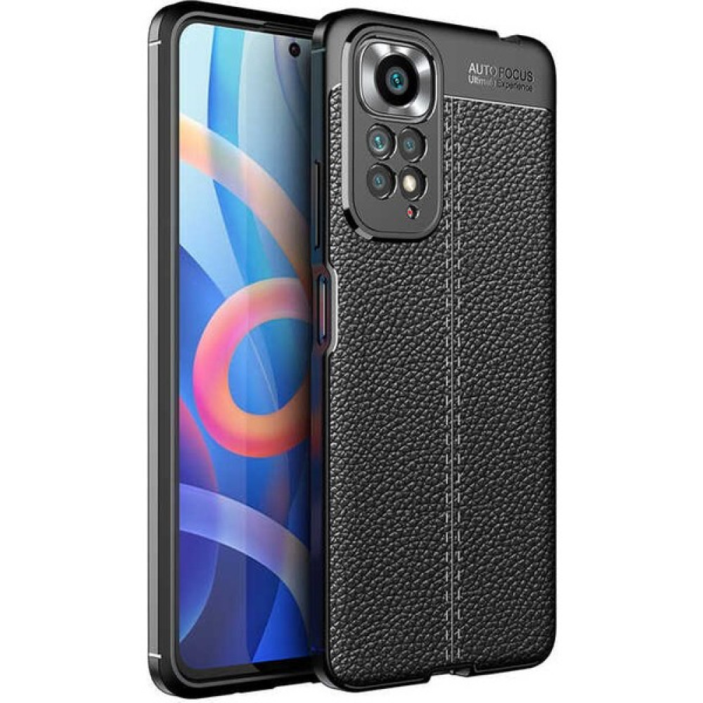 Kip GSM Xiaomi Redmi Note 11S Global Uyumlu Darbeye Dayanıklı Deri Dikişli Armor Serisi Kamera Korumalı Kılıf - Siyah Cep Telefonu Kılıfı Fiyatı