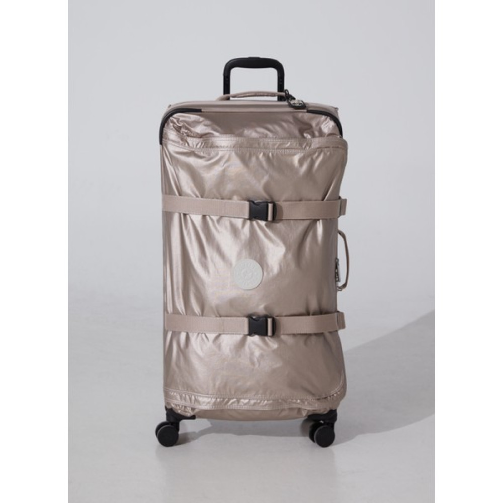 Kipling Gri Çekçekli Sert Valiz Spontaneous KI789948I L Çanta (Outdoor) Fiyatı