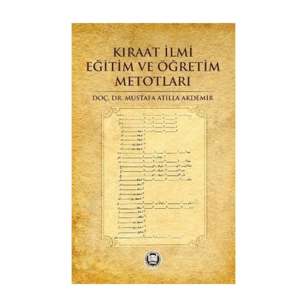Kıraat İlmi Eğitim ve Öğretim Metotları Din Kitapları Fiyatı