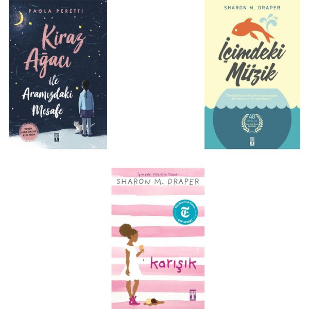 Kiraz Ağacı İle Aramızdaki Mesafe - İçimdeki Müzik - Karışık (3 Kitap Set) Çocuk Roman Fiyatı