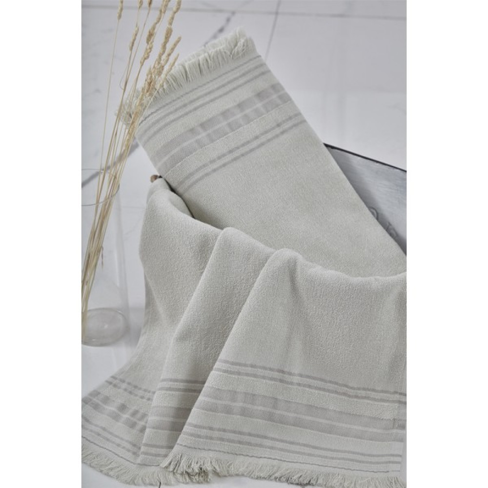 Kiraz Cairo 50x70 cm Bej 2 Li Bambu Havlu Seti - 50 x 70 cm El / Yüz Havlusu Fiyatı