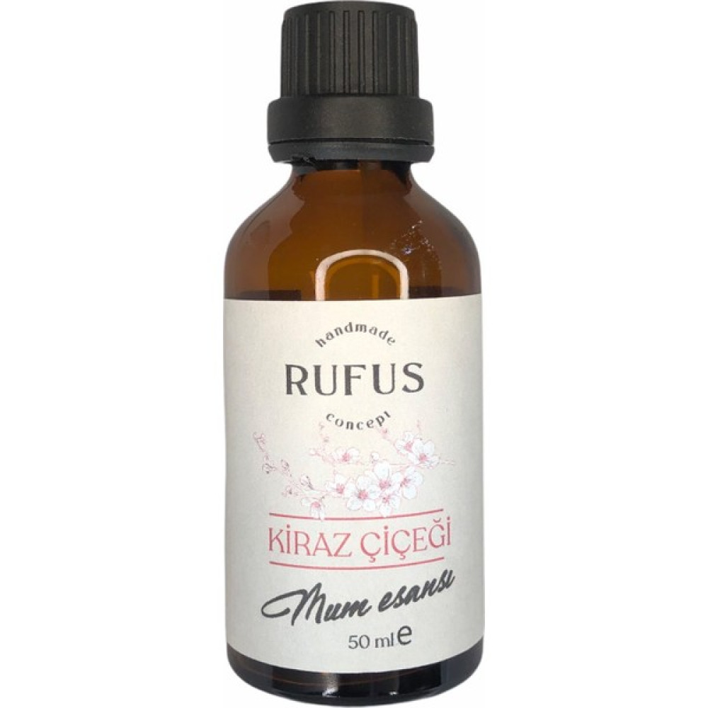 Kiraz Çiçeği Mum Esansı 50ML - Şeffaf Dekoratif Mum Fiyatı