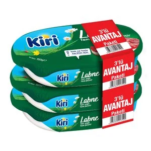 Kiri Labne Taze Peynir 3 X 150 g Diğer Fiyatı