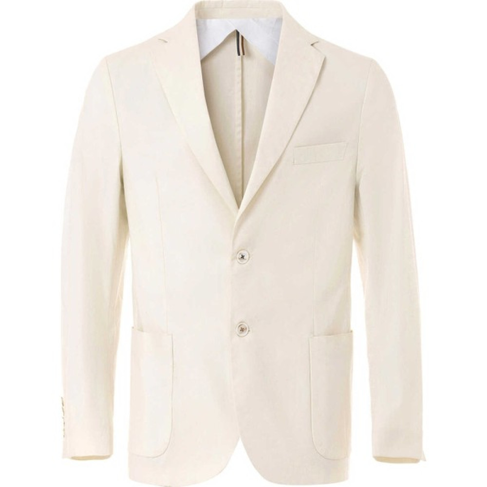 Kırık Beyaz Renk Keten Karışımlı Blazer Ceket Erkek Ceket Fiyatı