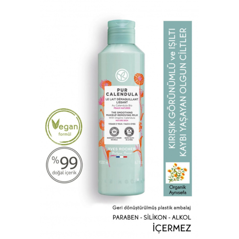 Kirisik Karsiti Besleyici Pur Calendula Prebiyotik Makyaj Temizleme Sutu -200 Ml Cilt Temizleme ve Peeling Fiyatı