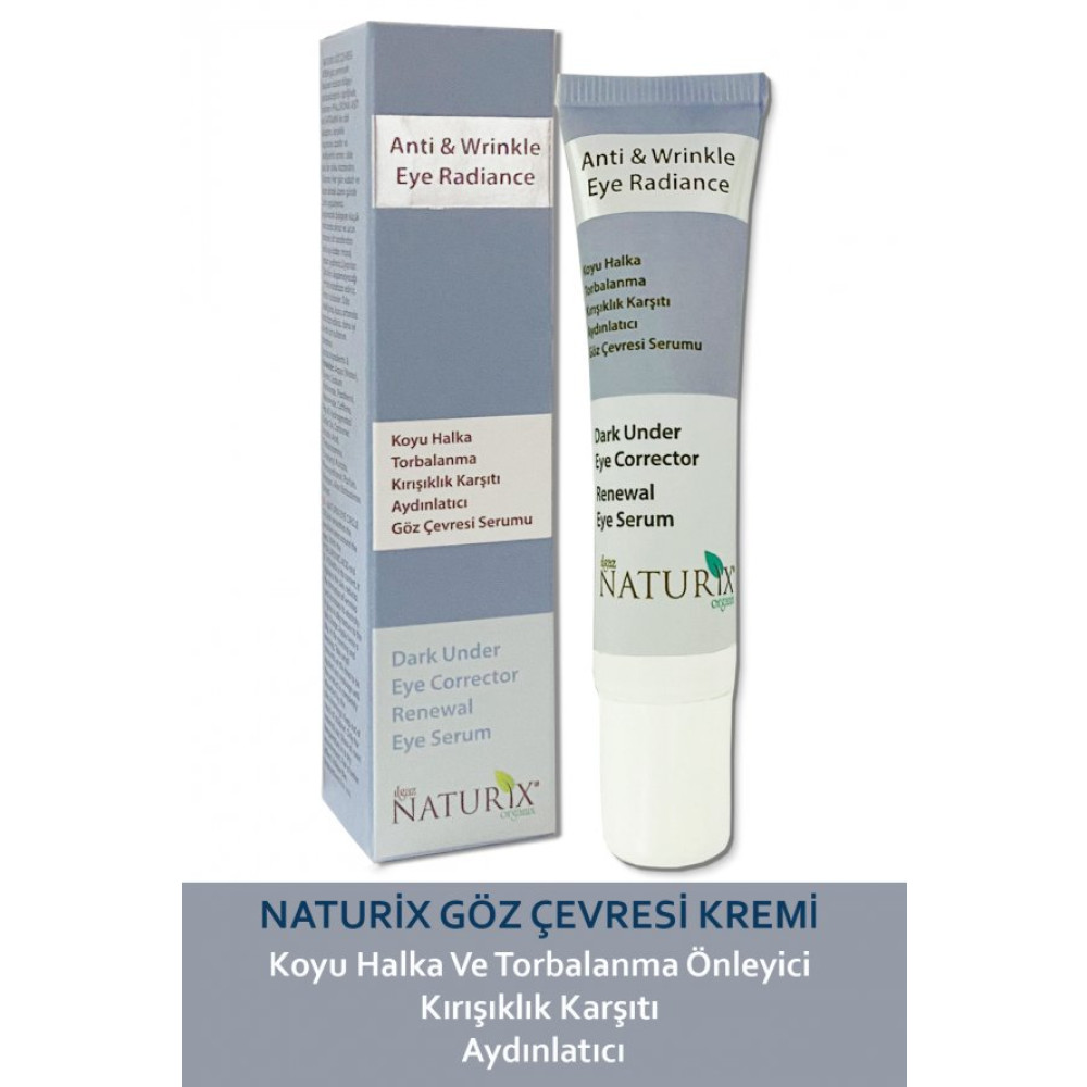 Kirisiklik Karsiti Goz Cevresi Serumu Koyu Halka Giderici Hyoluronik Asit E-Vitamin Goz Kremi 15 Ml Göz Kremi Fiyatı