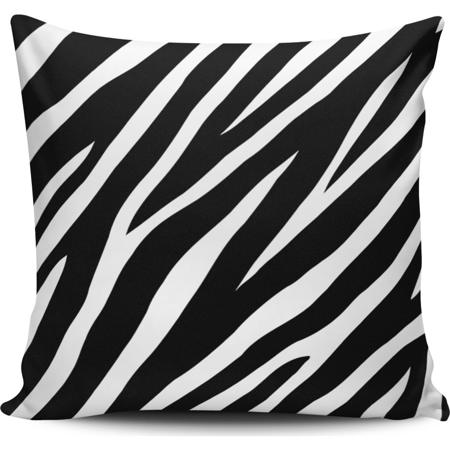 Kırlent Dünyası Zebra Desenli Dijital Baskılı Kırlent Kılıfı - Siyah - Beyaz - 43 x 43 cm SSD / Solid State Drive Fiyatı