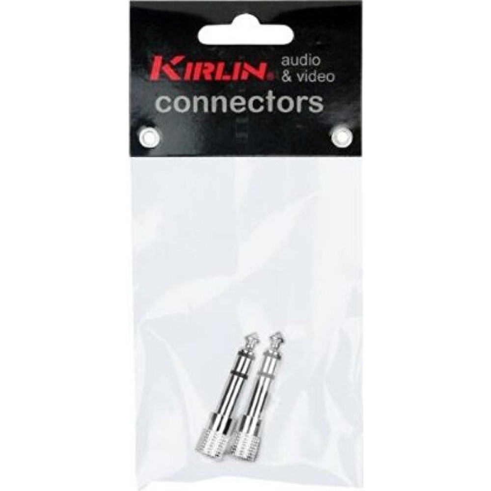 Kırlın 1/4" Trs M - 3.5mm Trs F, 2li Nickel Kaplı Dönüştürücü Müzik Aleti Aksesuarları Fiyatı