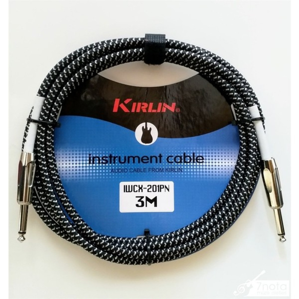Kirlin IWCX-201 3mt. Örgülü Enstrüman Kablosu Stüdyo ve Sahne Ekipmanları Fiyatı
