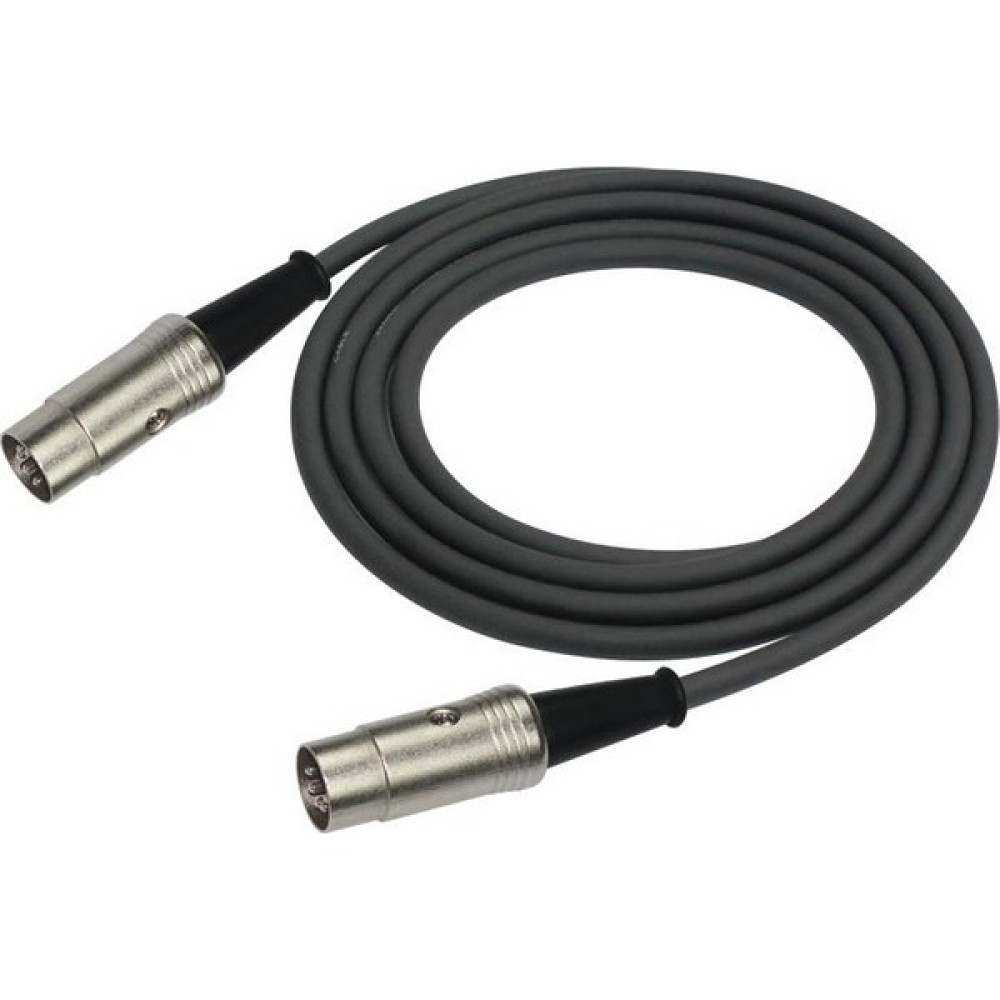 Kirlin MD5612MBK Kablo 5 Pin MIDI Kablo 2 mt Stüdyo ve Sahne Ekipmanları Fiyatı