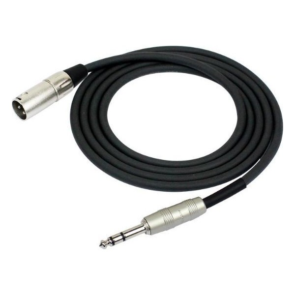 KIRLIN MP-483PR-3M-BK 3 Metre XLR-TRS Stereo Kablo Diğer Fiyatı