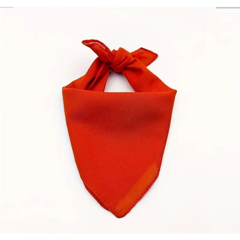 Kırmızı Bandana Şef Bandanası Düz Kırmızı Çok Amaçlı Bandana Bandana (Outdoor) Fiyatı