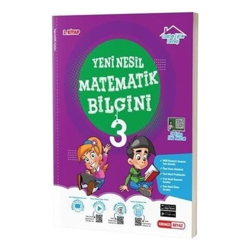 Kırmızı Beyaz Yayınlar 3. Sınıf Matematik Bilgini Türkçe Fiyatı