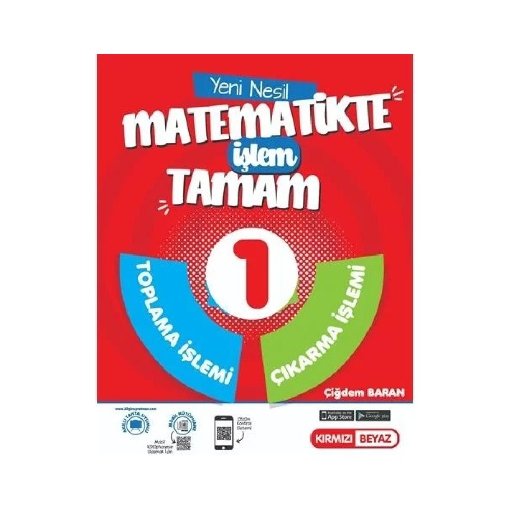 Kırmızı Beyaz Yayınlar Kırmızı Beyaz 1.sınıf Yeni Nesil Dört Işlem Matematik Kaynak Kitapları Fiyatı