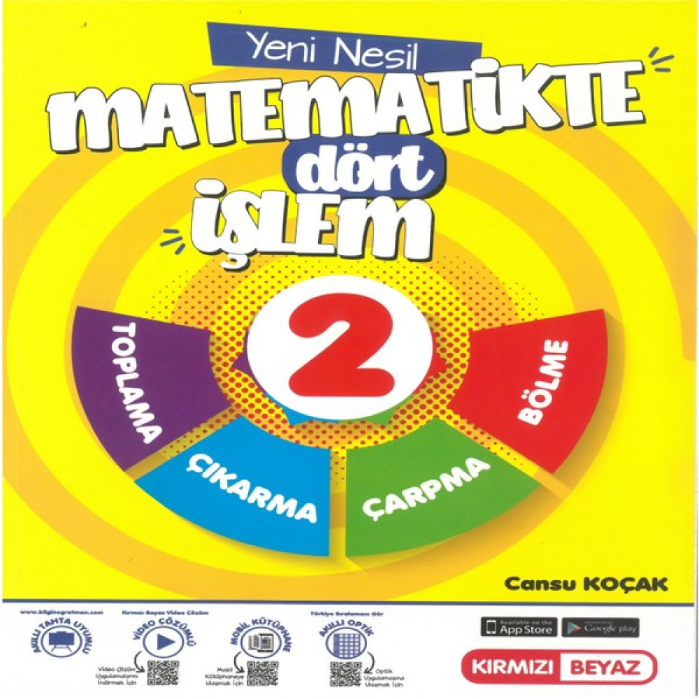 Kırmızı Beyaz Yayınlar Kırmızı Beyaz Yayınları 2.sınıf Yeni Nesil Dört Işlem Matematik Kaynak Kitapları Fiyatı