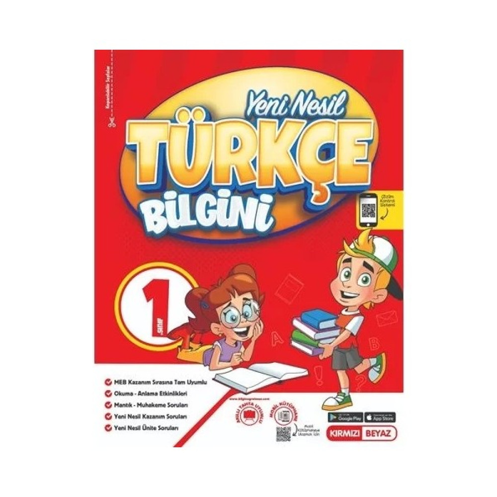 Kırmızı Beyaz Yayınlar Kırmızı Beyaz Yeni Nesil Türkçe Bilgini 1.sınıf Kaynak Kitapları Fiyatı