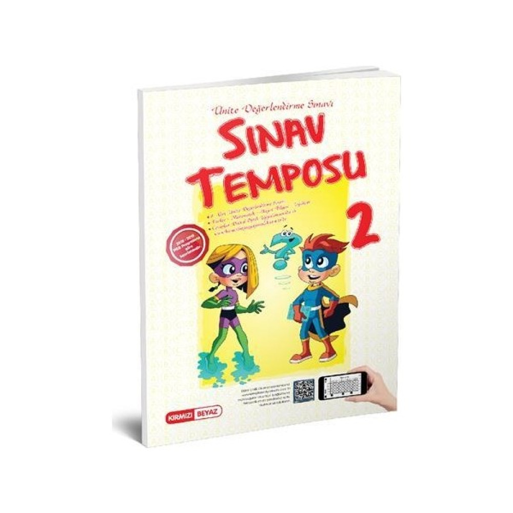 Kırmızı Beyaz Yayınları 2. Sınıf Sınav Temposu Tüm Dersler Fiyatı