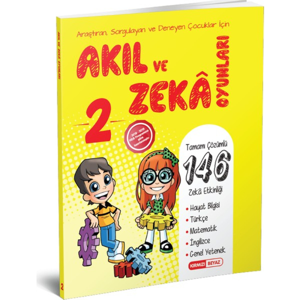 Kırmızı Beyaz Yayınları Akıl Ve Zeka Oyunları 2.Sınıf Tüm Dersler Fiyatı