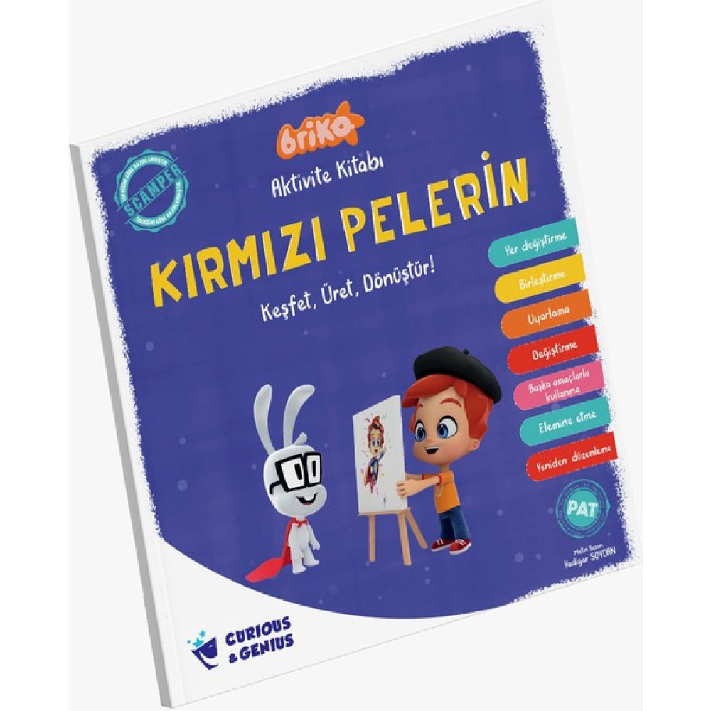 Kırmızı Pelerin - Briko Aktivite Kitabı - Keşfet, Üret, Dönüştür! -Yadigar Soydan Diğer Fiyatı
