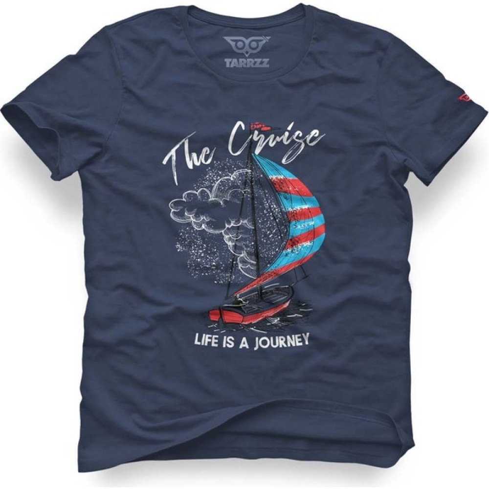 Kırmızı Yelkenli Tasarım Tişört Erkek T-shirt Fiyatı