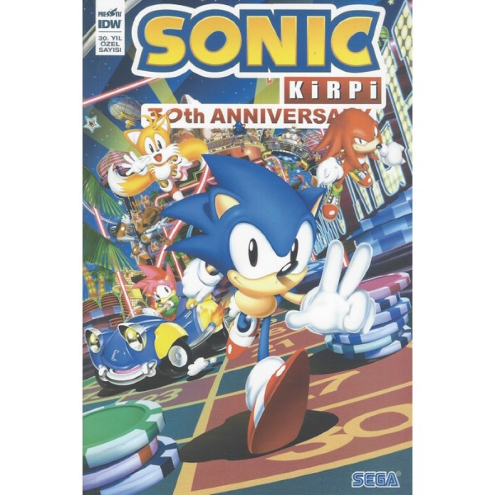 Kirpi Sonic 30th Anniversary - Ian Flynn Çizgi Roman Fiyatı