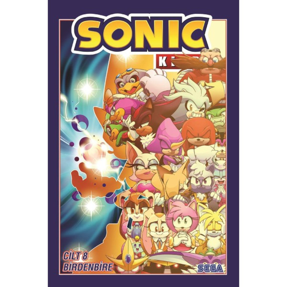 Kirpi Sonic 8. Cilt Birdenbire - Ian Flynn Yabancı Dil Kitapları Fiyatı