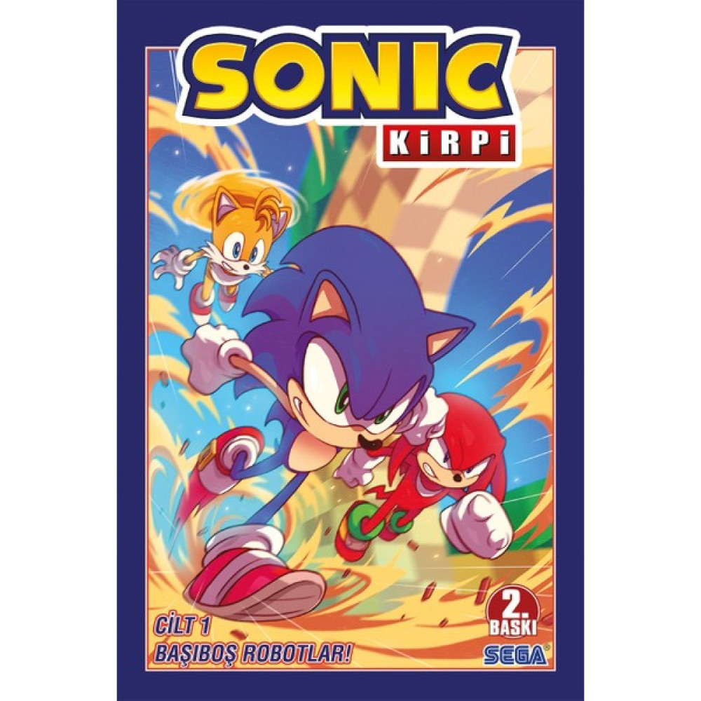 Kirpi Sonic Cilt 1 - Başıboş Robotlar! (2.Baskı) Çizgi Roman Fiyatı