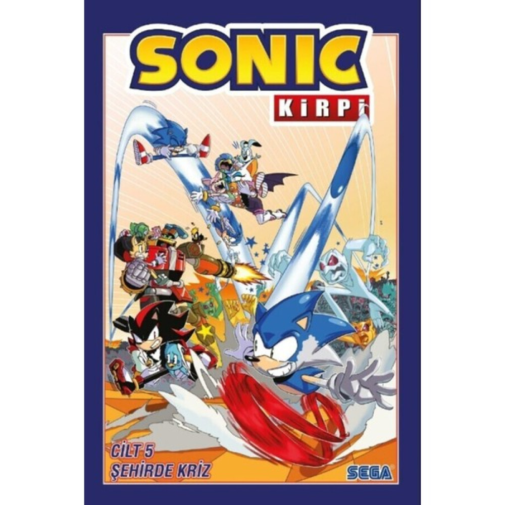Kirpi Sonic Cilt 5 - Şehirde Kriz Çizgi Roman Fiyatı