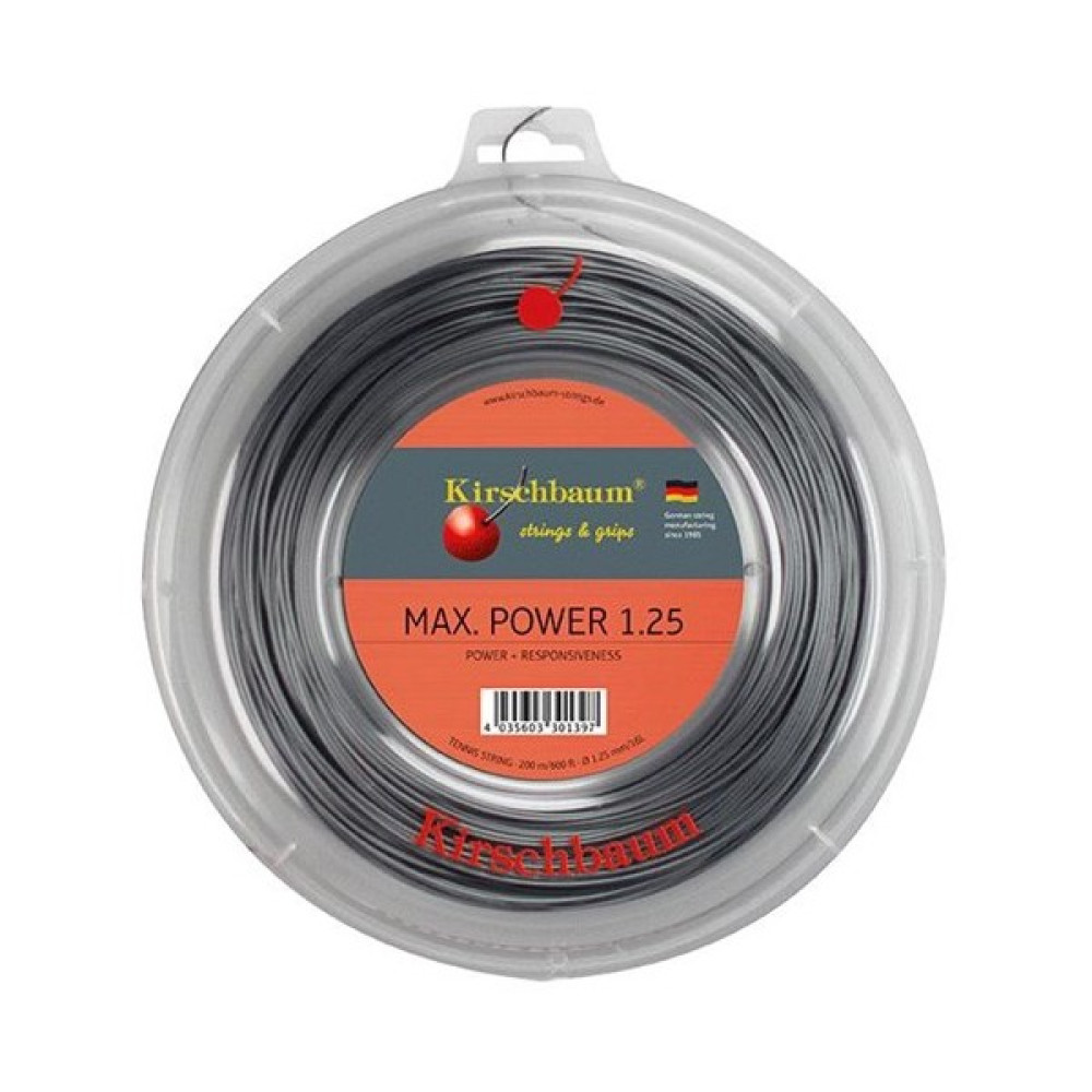 Kirschbaum Max Power 1.25 Mm 200 Meters Rulo Kordaj Tenis & Badminton Fiyatı