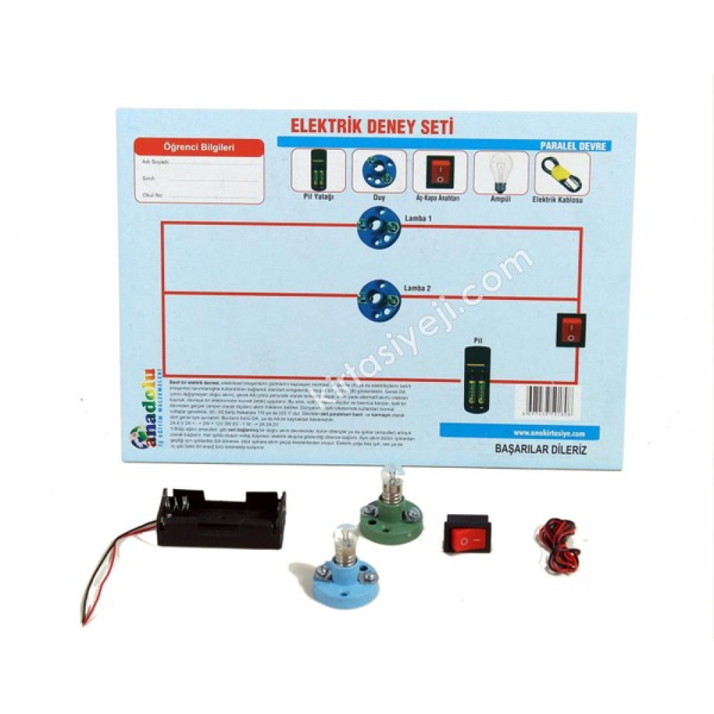 Kırtasiyeji Elektrik Deney Seti Fosforlu Kalem Fiyatı