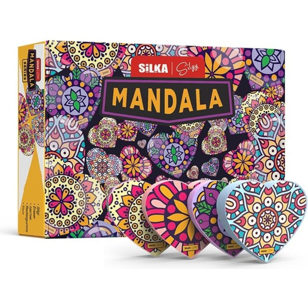 Kırtasiyeji Kalp Desenli Silgi Silka Mandala 2 Adet Oto Boyaları Fiyatı
