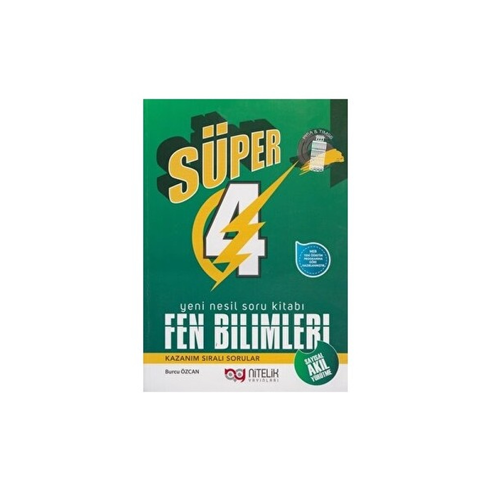 Kişisel Yayınlar 4. Sınıf Fen Bilimleri Yeni Nesil Süper Soru Kitabı Tüm Dersler Fiyatı