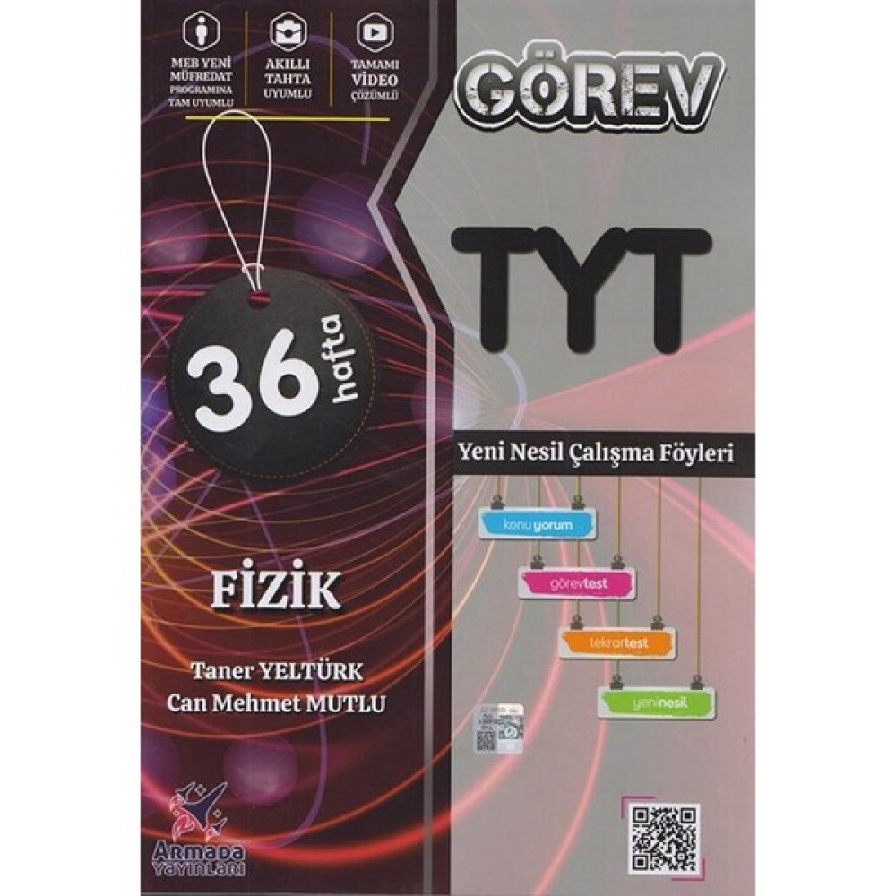Kişisel Yayınlar Armada Yayınları TYT Fizik Görev Yeni Nesil Çalışma Föyleri Kaynak Kitapları Fiyatı
