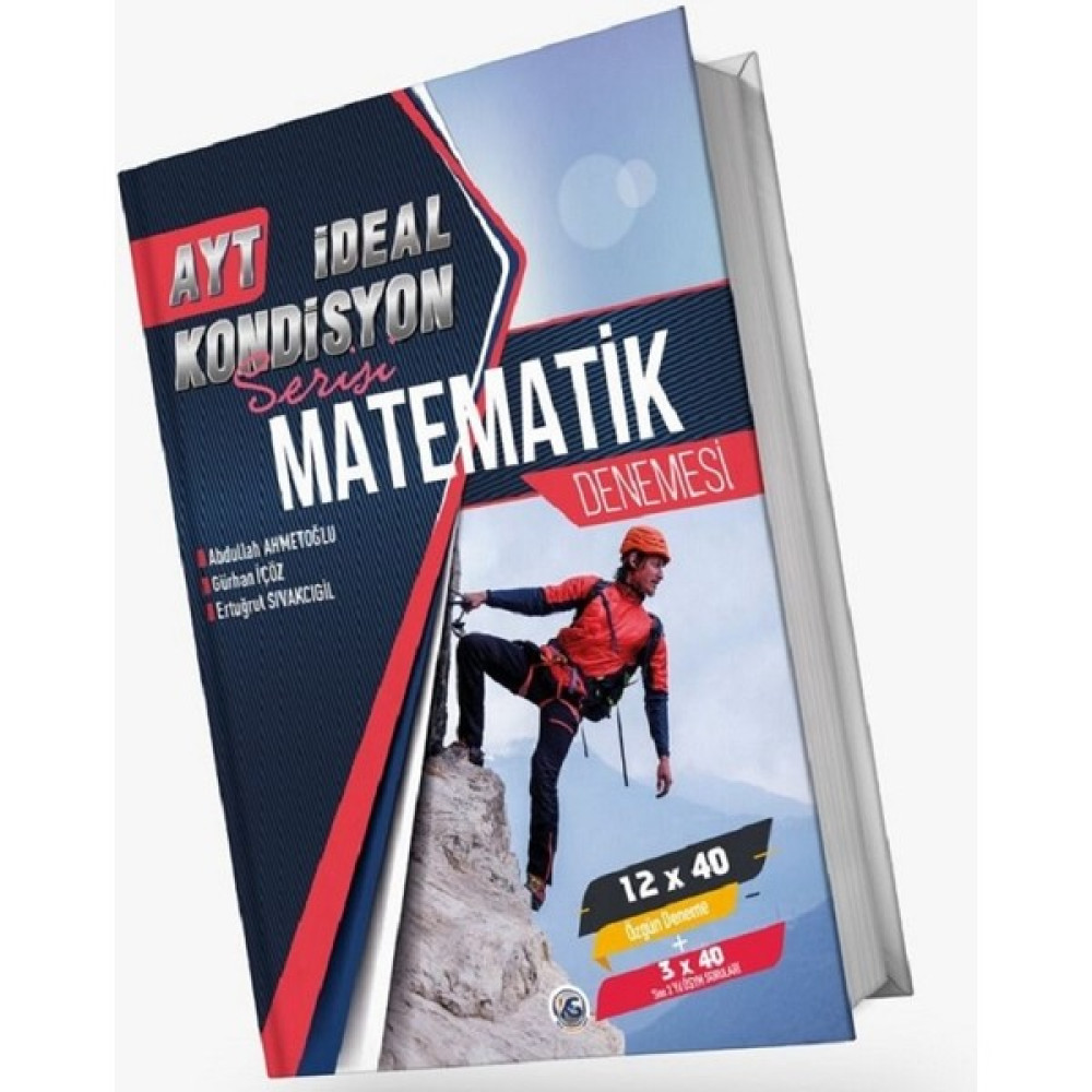 Kişisel Yayınlar Ideal Yayınları AYT Matematik Kondisyon 12 x 40 Denemesi Matematik Fiyatı