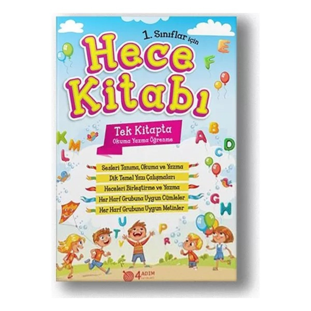 Kişisel Yayınlar Muhtelif Hece Kitabı (1.sınıflar Için) / 4 Adım Temel Yeterlilik Testi (TYT) Fiyatı