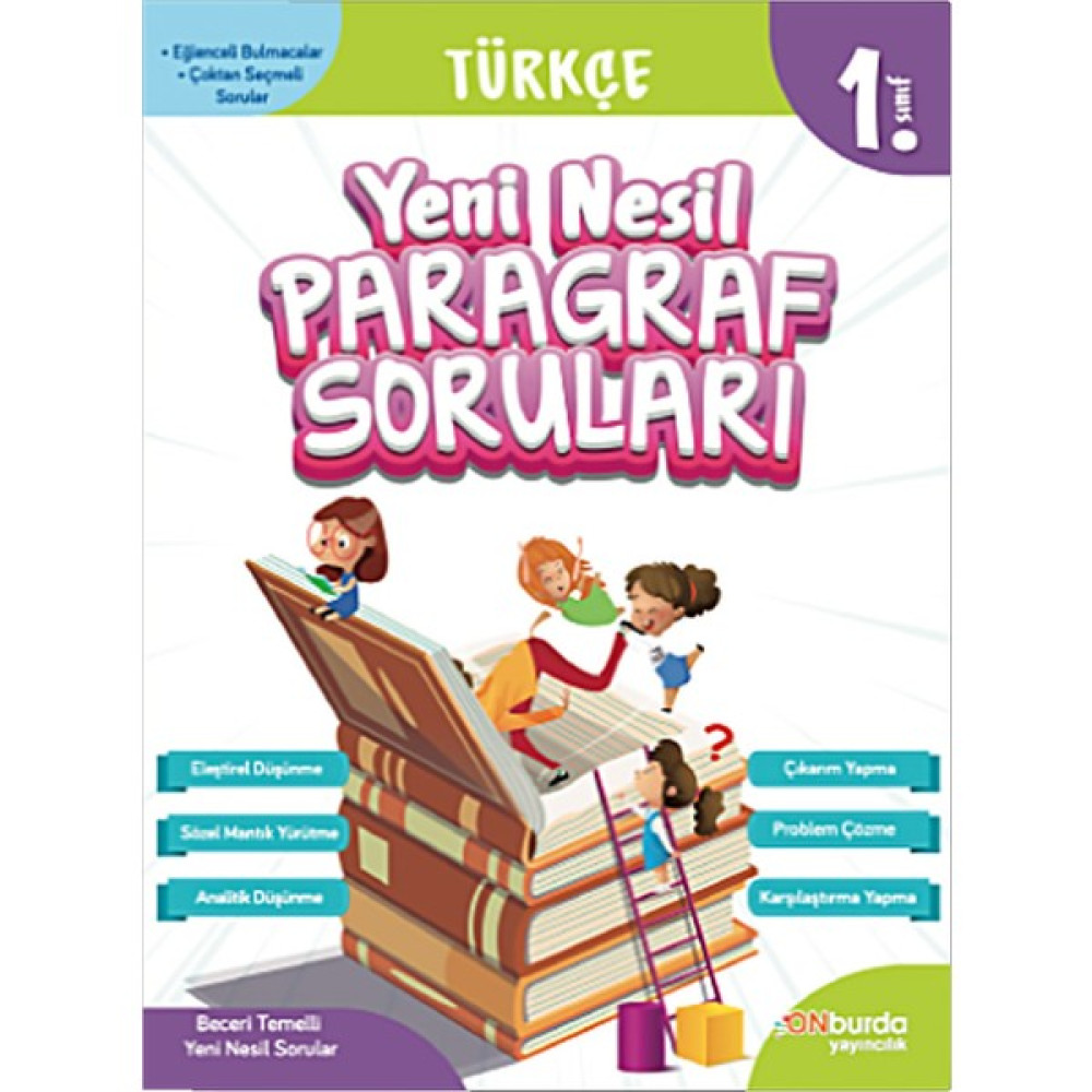 Kişisel Yayınlar Onburda Yayınları 1. Sınıf Türkçe Yeni Nesil Paragraf Soruları Kaynak Kitapları Fiyatı