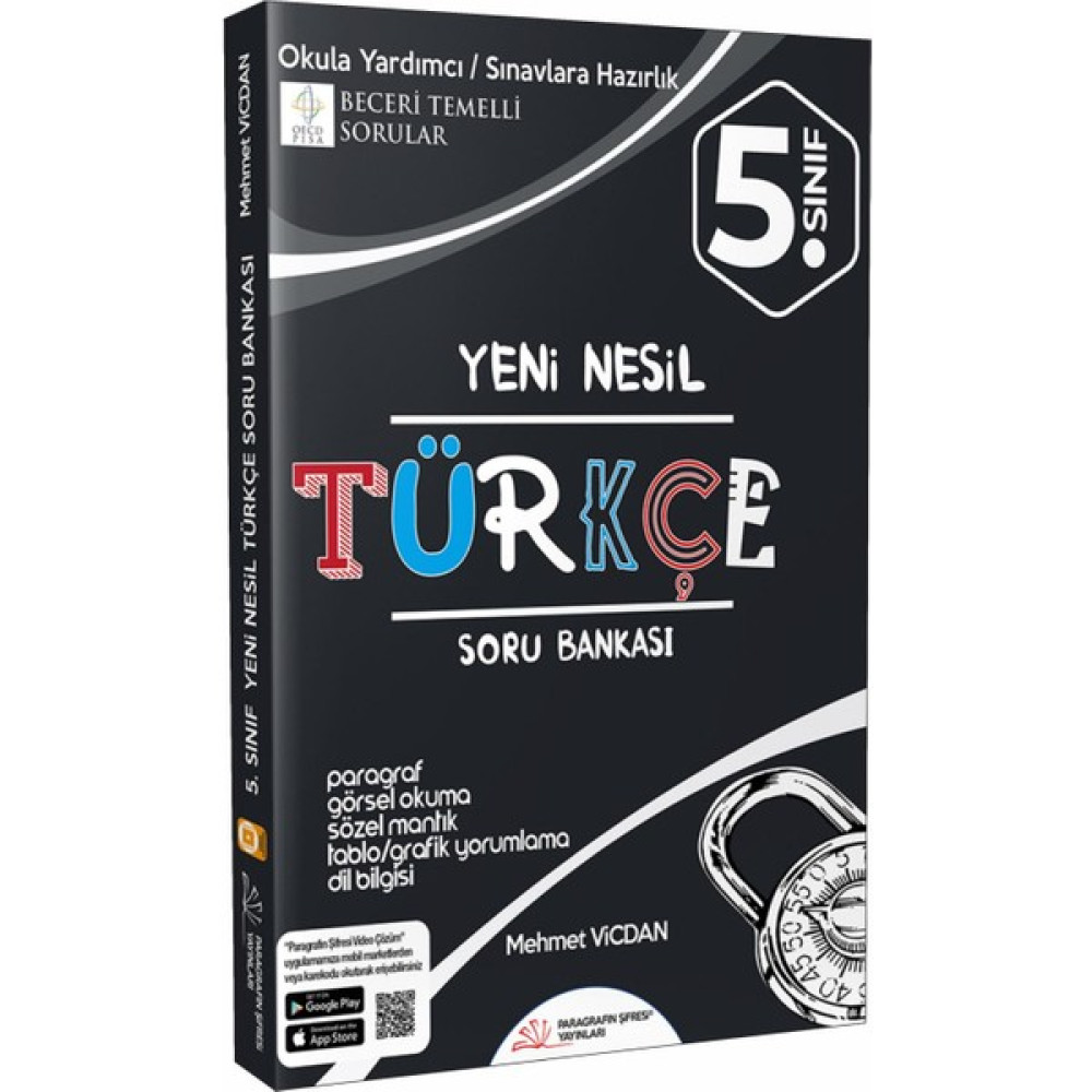 Kişisel Yayınlar Paragrafın Şifresi 5. Sınıf Türkçe Soru Bankası Kaynak Kitapları Fiyatı