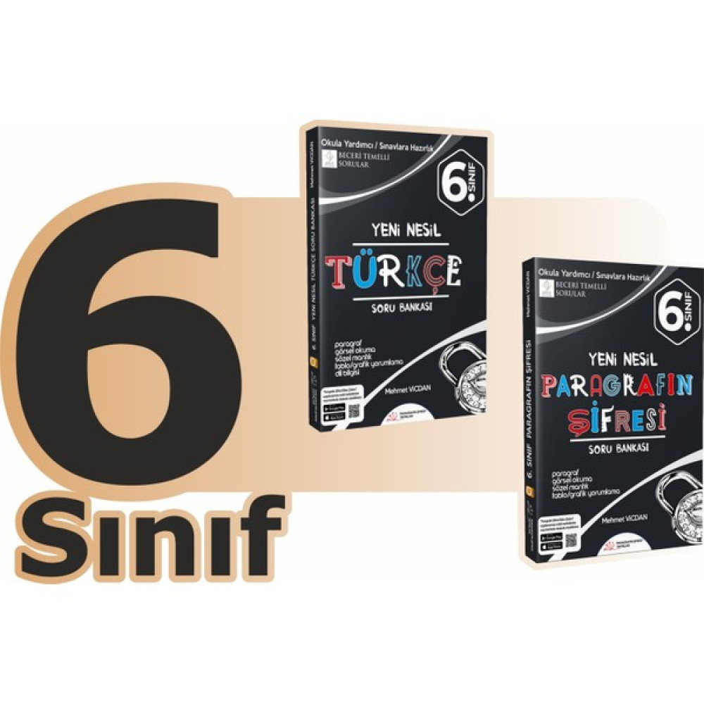 Kişisel Yayınlar Paragrafın Şifresi 6. Sınıf 2'li Türkçe ve Paragraf Soru Bankası (Ciltli) Kaynak Kitapları Fiyatı