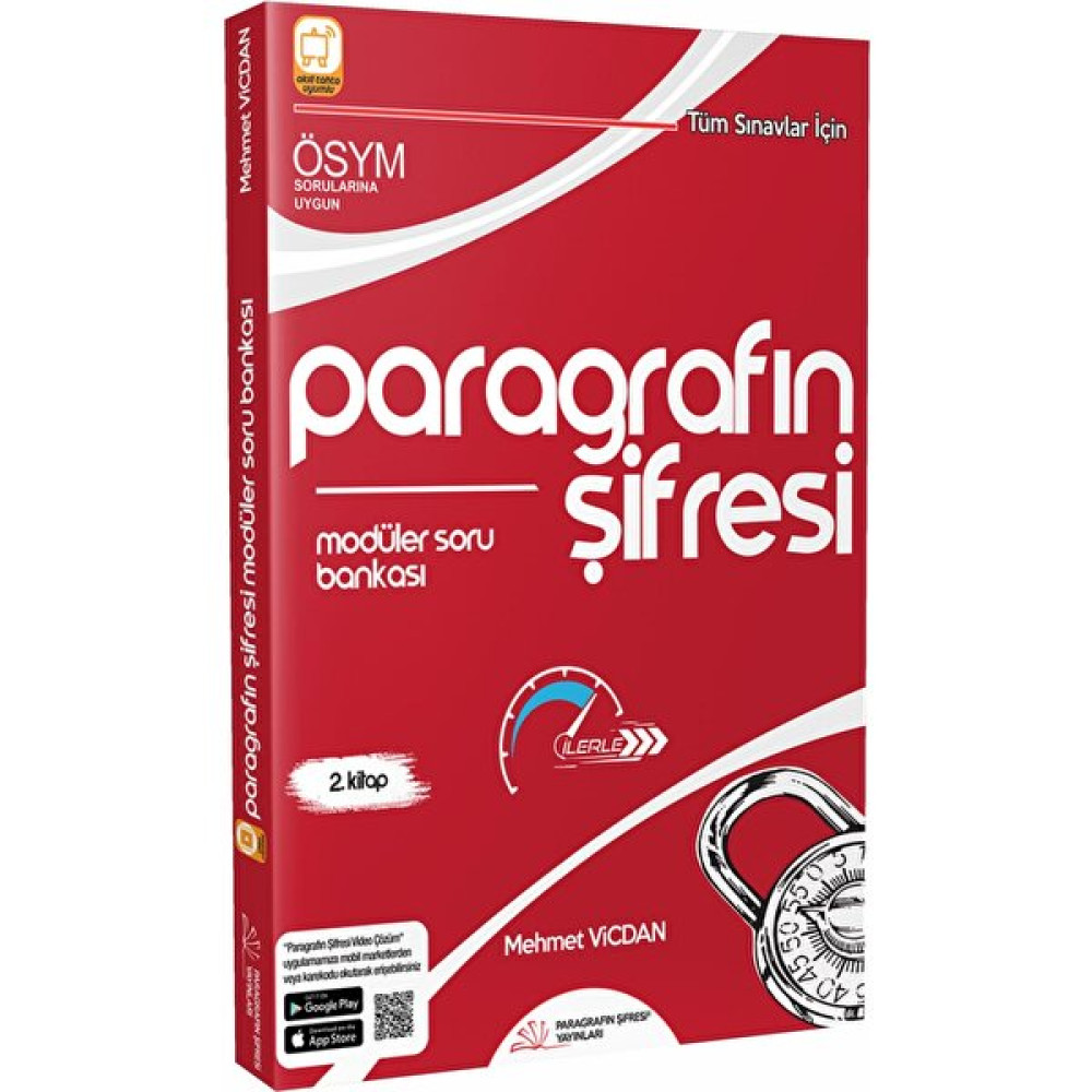 Kişisel Yayınlar Paragrafın Şifresi Tüm Gruplar Için Modüler Soru Bankası (2. Kitap ) YGS ve LYS Kitapları Fiyatı