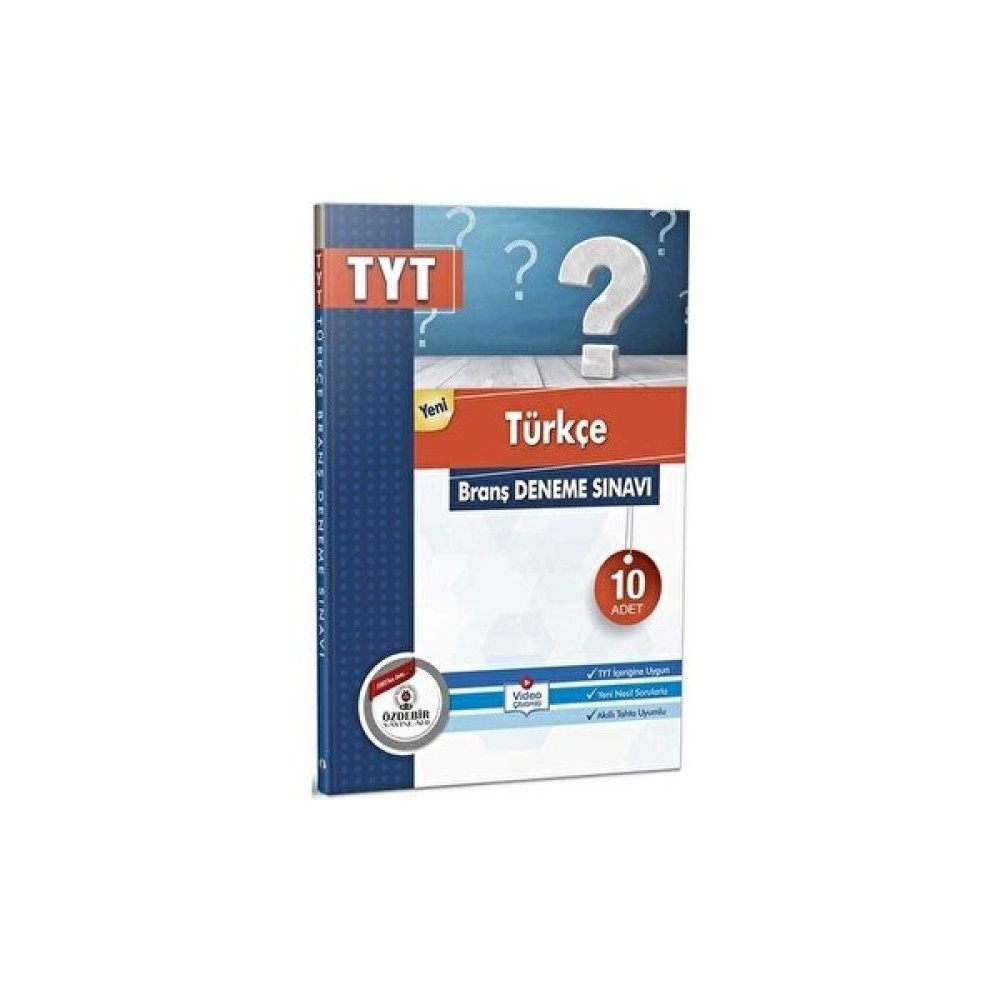 Kişisel Yayınlar TYT Türkçe Branş 10'lu Deneme Sınavı Temel Yeterlilik Testi (TYT) Fiyatı